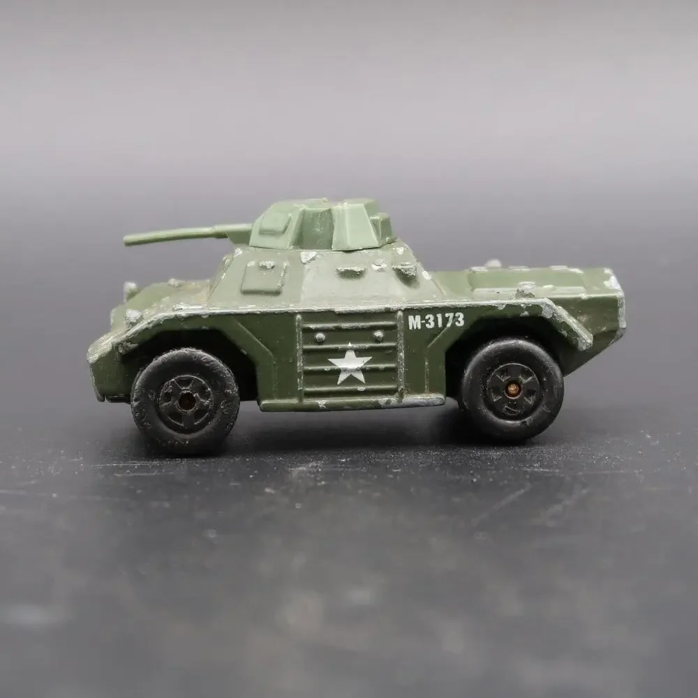 Matchbox Weasel Diecast Car 1973 1:64 Scale Vtg Army Military Vehicle Thailand